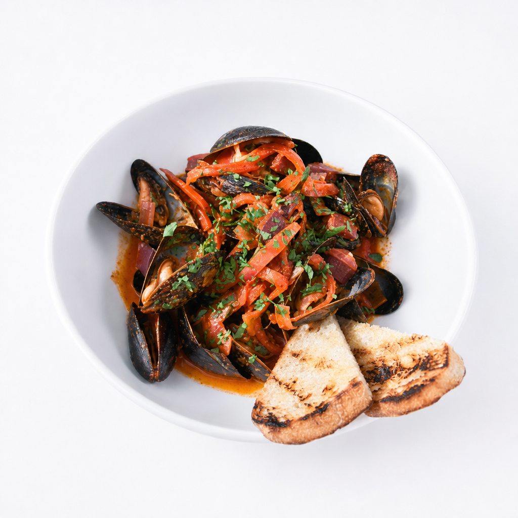 SANTORINI MUSSELS.