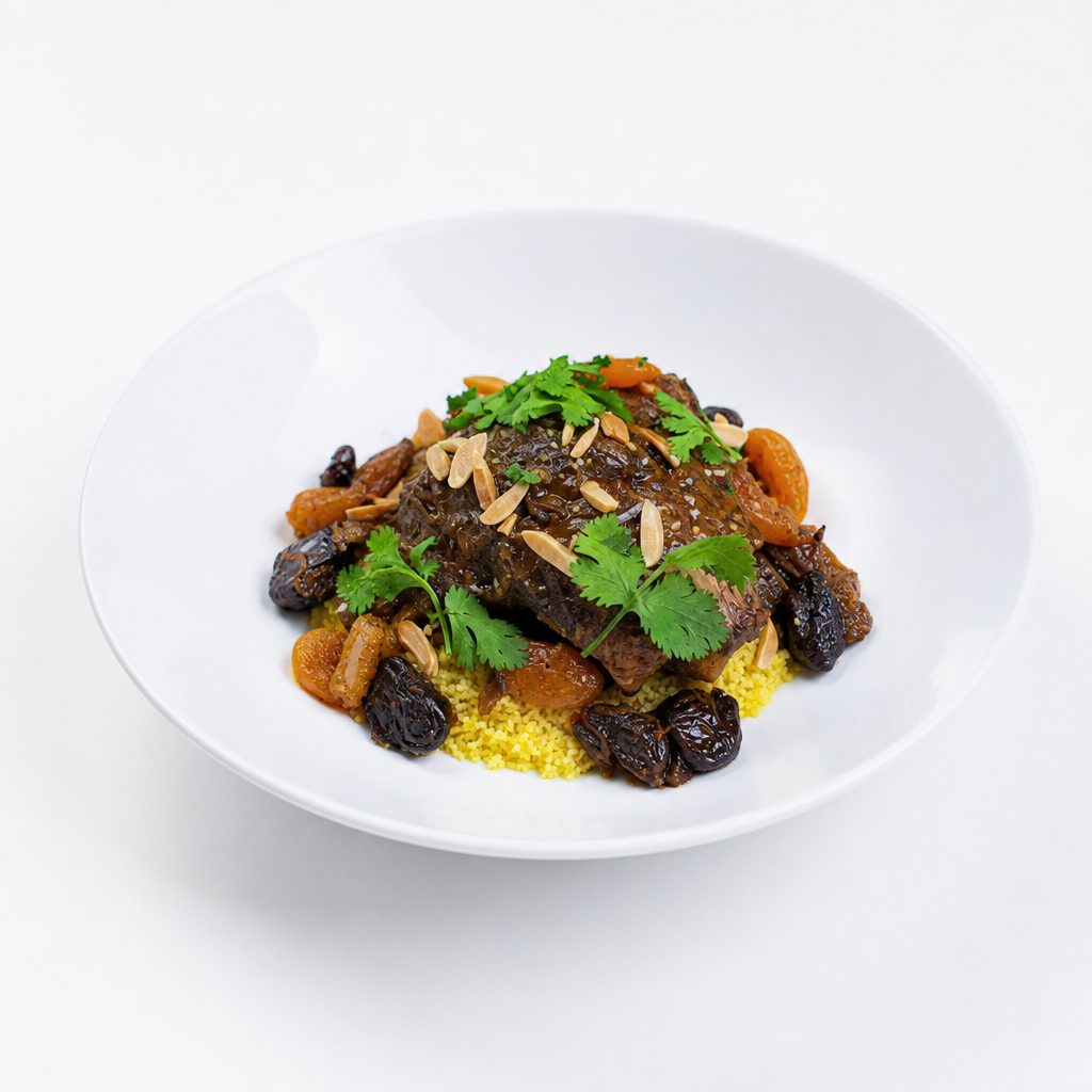 MOROCCAN LAMB SHANK.