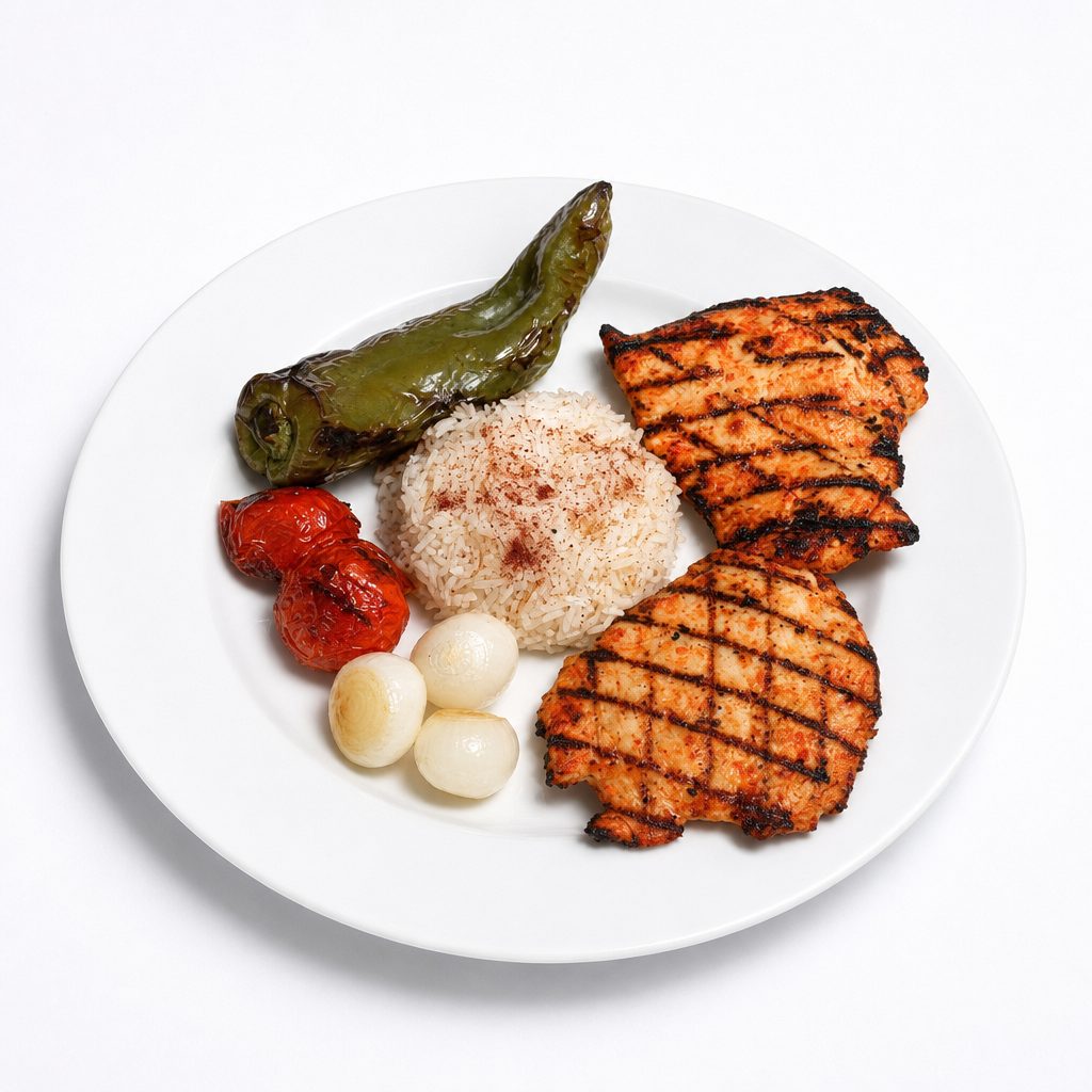 CHICKEN BREAST KEBAB.