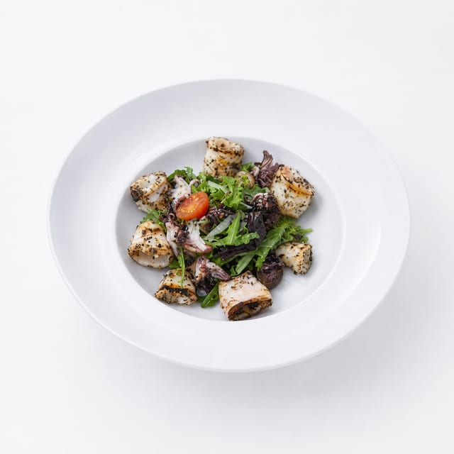 GRILLED CALAMARI.